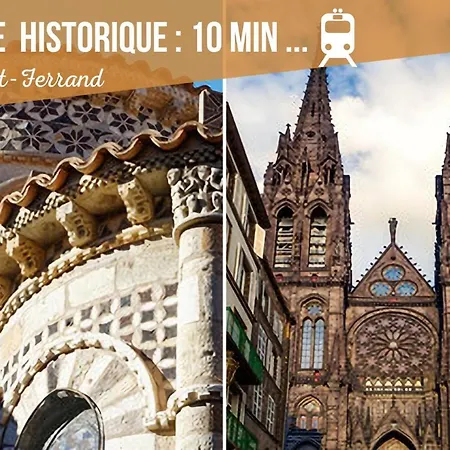 Apartment ⟬giacomelli⟭ Quartier Calme⁕wifi⁕proche Michelin⁕ Clermont-Ferrand